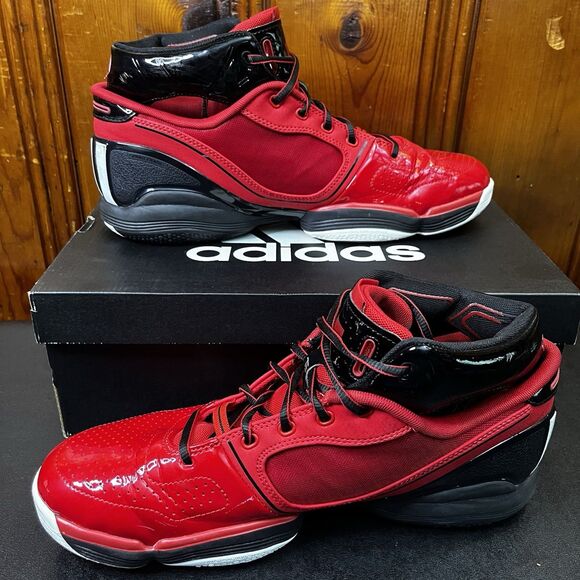 Adidas D Rose 1 One Scarlet Red G57744 Size 11 Men OG BOX / NO INSOLES Adizero main image 6